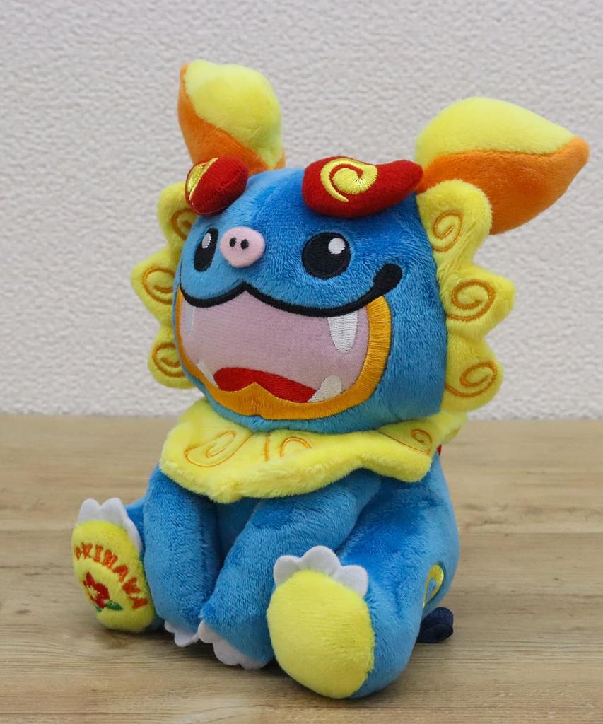 Takeoff Okinawa Series Shisa Plush Toy (Blue)