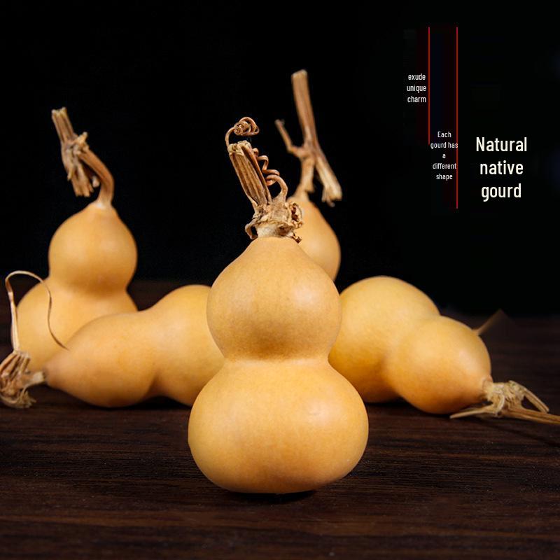 Biao Yun Dragon Head Gourd Handheld Ornament - Miniature Wenwan Collection Piece