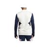 Adidas Letter Brand Logo Print Striped Retro Football Color Block Long Sleeve T-Shirt Men Tops Gray White HT4437