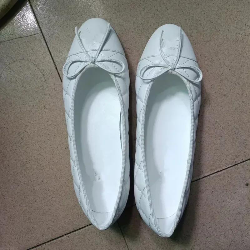 Mode Damen Schuhe 2025 Neue Damen Einzel Schuhe mit runder Spitze