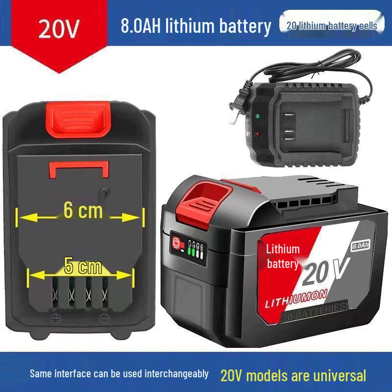 20V Dongcheng Power Tools Universal Lithium Battery for Angle Grinder, Electric Hammer, and Wrench
