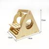 Luxury Solid Wood Hamster Villa with Pet Stairs and Sleeping Nest