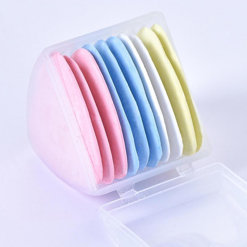 10pcs Set Fabric Tailors Chalk Erasable Fabric Marker Patchwork Clothing Pattern Marker Scratching Cutting Powder