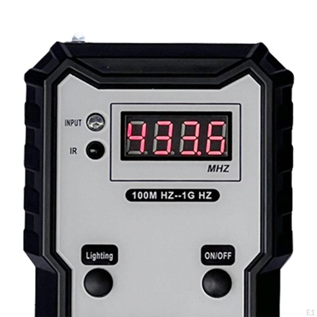 Car Remote Key Infrared Tester Portable 100M1GHz Handheld Digital with Indicator Light