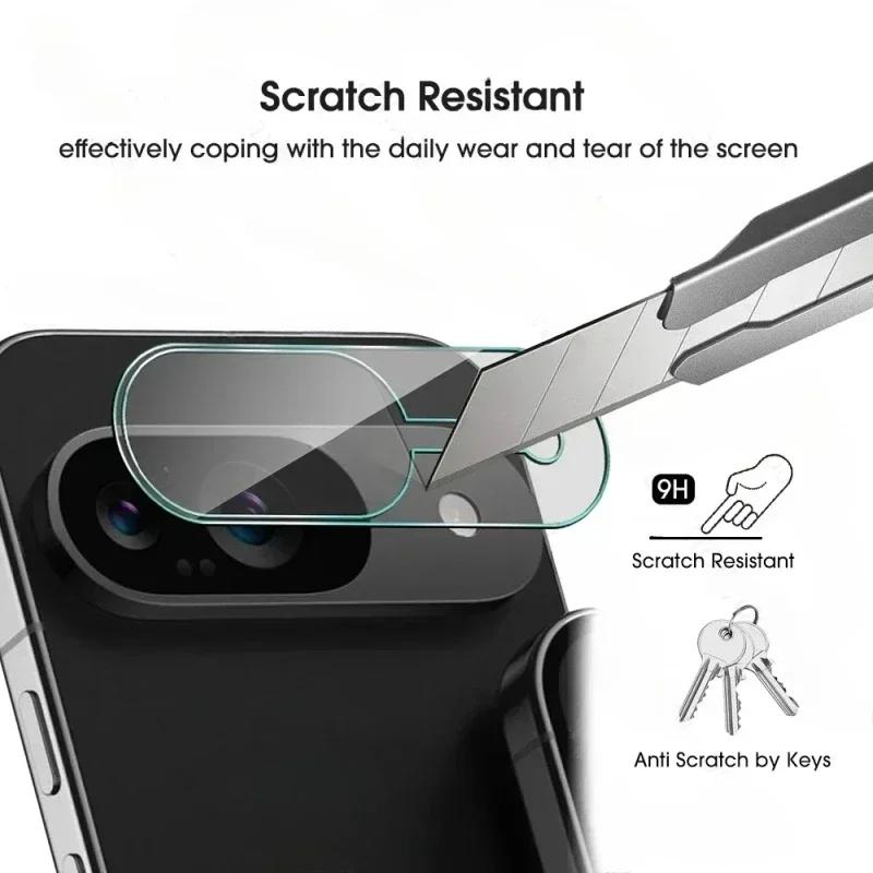 1-3PCS HD Full Coverage Camera Protect Film For Google Pixel 9 8 A Pro XL 3D Anti-Scratch Tempered Glass Lens Phone Accessorios