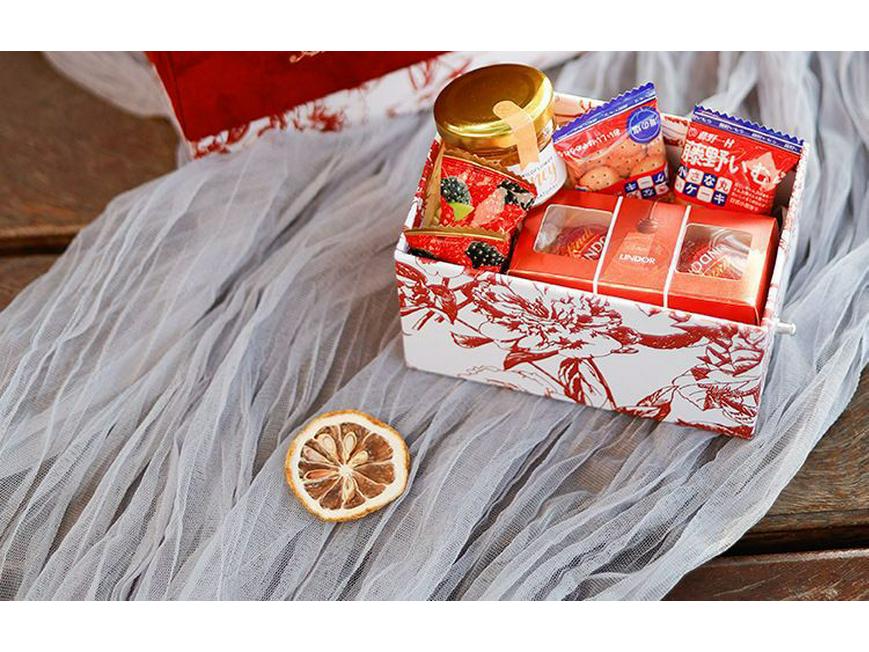 Velvet Handheld Wedding Gift Box for Bridesmaids