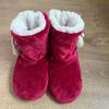 Men's and Women's Home Slipper Boots Autumn Winter Warm Fuzzy Indoor Fur Ball Plush Non Slip Grip Fluffy Female Floor Shoes Flat Ladies