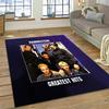 1PC German Rams Print Rug - home decoration Carpet For Living Room Bedroom Flooring Computer Chair Area Rug