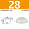 High-Temp Resistant Silicone Rubber Stopper with Card Slot Sealing Cap