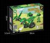 2024 5-in-1 Variable Dinosaur Mecha Building Kit: Mechanical Tyrannosaurus Rex Educational Toy