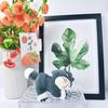 Creative Squinting Kitten Keychain Plush Toy