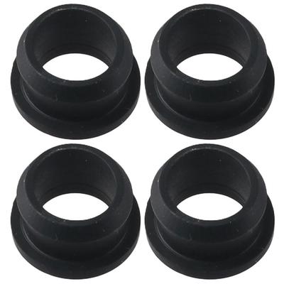 4Pcs Round Rubber Grommets Black White Silicone Rubber Rubber Plug Hole Grommet Electrical Wire Gasket Kit