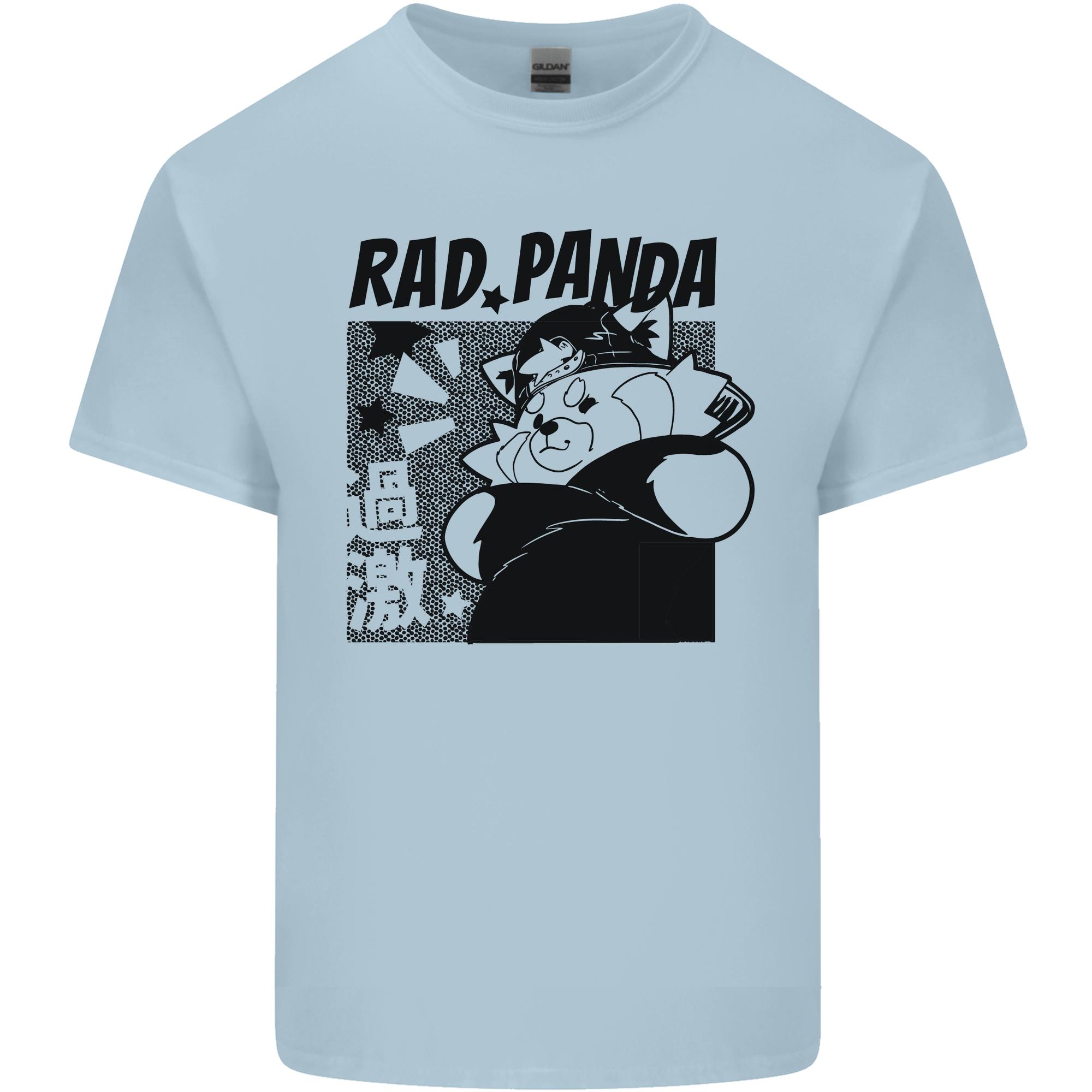 Rad Red Panda Japanese Cool Unisexs Light Cotton TShirt S