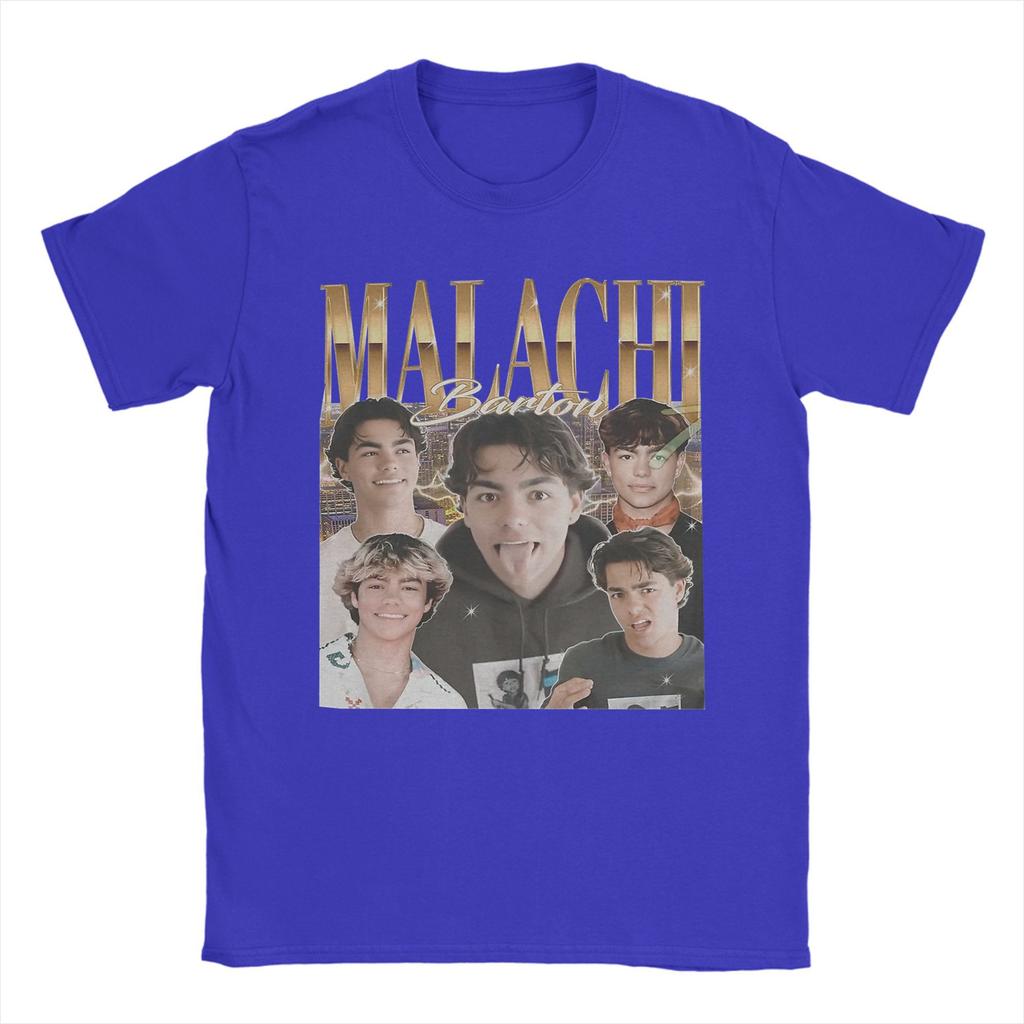 Men's Malachi Barton T Shirts  Cotton Clothing Vintage Short Sleeve Crew Neck Tee Shirt Original T-Shirt