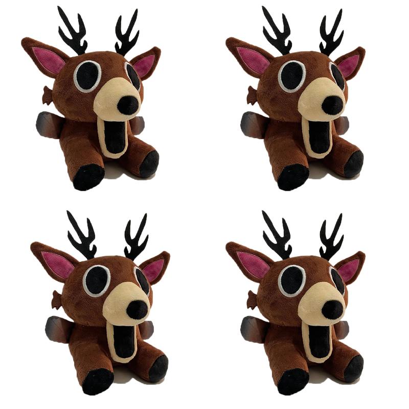 Non-Toxic 20Cm Q 99 Nights In The Forest Deer Plush Toy Stuffed Animal Soft Movie Inspired Gift Kids And Fans Collectible Christmas Gift
