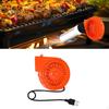 5V USB BBQ Air Blower Electric Lightweight Fan Handheld Grill Cooking for Camping