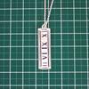 [Used] TIFFANY 925 Atlas Bar Pendant/Necklace/g517-32