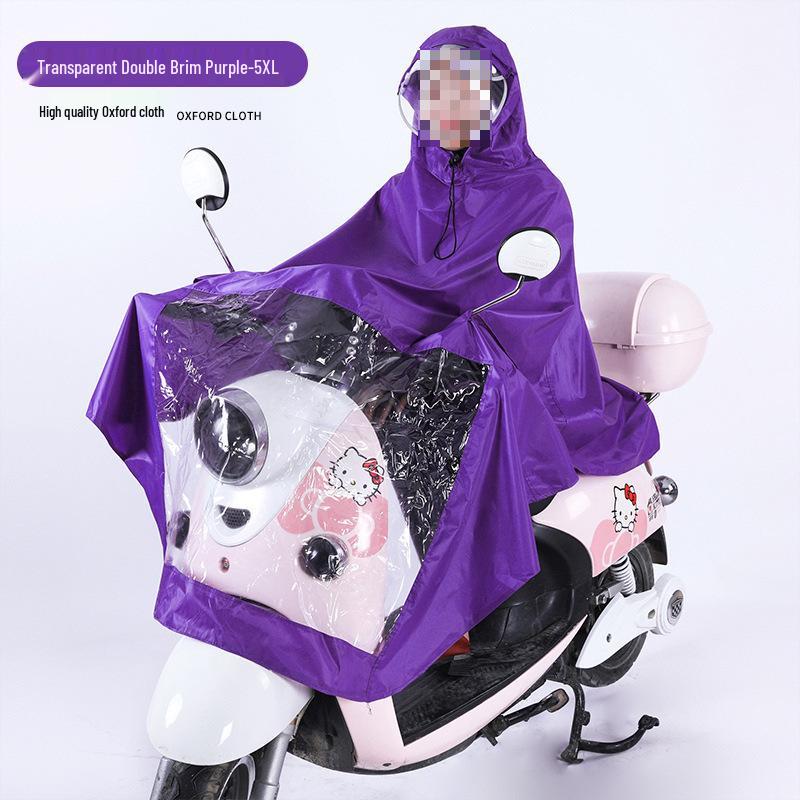 Thickened Waterproof Poncho for Electric Cars & Motorcycles