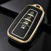 2/3/4 Buttons Tpu Car Key Case Cover For Toyota Corolla Prius Camry Chr C-Hr Rav4 Altis Land Cruiser Prado Key Shell Fob Keyring