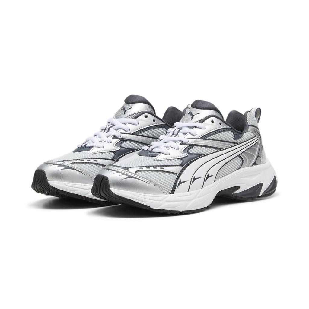 Puma Morphic Sneakers 2024 Glacial Gray Size Cm 392724, Fall/Winter Colorway, Gray, White/Strong (16), 24.5