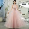 2026 Spring Pink Evening Gown for Women - Socialite, Banquet, Bridesmaid, Engagement, Birthday, Host Dress