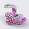 30/45/60cm 3D Printed Snake Toy Multicolor Animal Simulation Model  Halloween