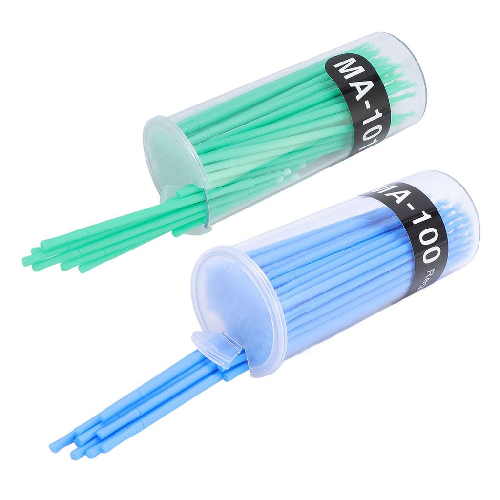 400pcs Micro Applicator Brushes Bendable Applicator Sticks Portable Micro Swabs for Home