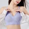 Summer Lace Bra Women's Suspender Bra Gathering Thin Anti Sagging Sexy Back Bra Vest