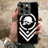Motocross Metal Mulisha Soft Phone Case For iPhone 15 16 17 Air 14 Pro Max 16E Plus 13 12 Mini Plating Anti-Fall Fundas