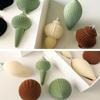 6pcs Special-shaped Velvet Christmas Ornaments Christmas Tree Ornaments Decorative Shatterproof Hangings Ornament