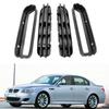 Front Left and Right Wing Grille Cover Panel for BMW 5 Series E60 E61 M5 2004-2010 Replacement Pair OEM Numbers 51137896849