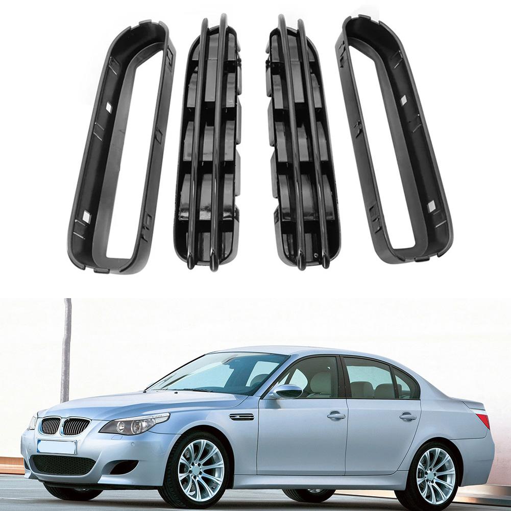 Wing Cover Pair Front Wing Grille For BMW 5 Series Repair Aftermarket Part Fits Left And Right Replace OE 51137896849