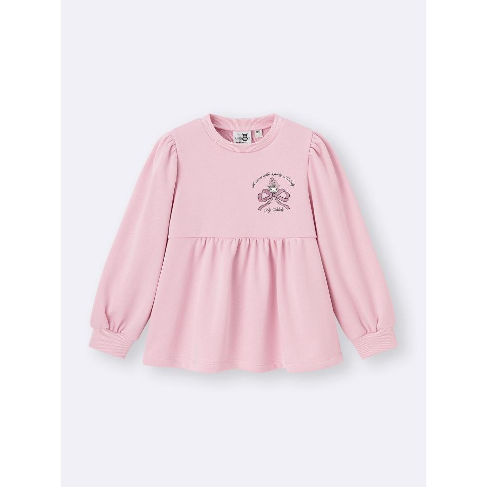 Gu By Uniqlo Girls Graphic Sweatshirt 2 Sanrio Characters