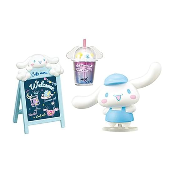 Re-Ment Sanrio Characters Cinnamoroll Rainbow Sky Cafe Terrace BOX Product, All 8 Types, 8 Pieces In
