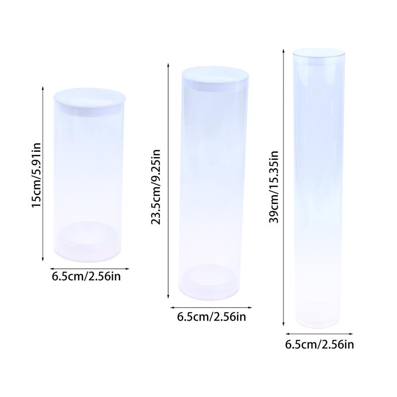 Acrylic Badminton Shuttlecock Storage Holder Transparent Tube Organizer Lightweight Design for School Teams