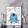 Disney Diamant Malerei: Stitch wird verrückt Kreative Illustration 5D Diamantmalerei Kunst Stickerei Kreuzstich Raumdekoration