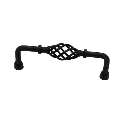 Birdcage Vintage Bronze Black Cabinet Cupboard Round Handles Wardrobe Drawer Closet Door Iron Pull Knobs