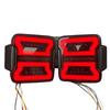Compatible LED Taillights with Sequential Turn Signals for Jeep Wrangler JL/JK