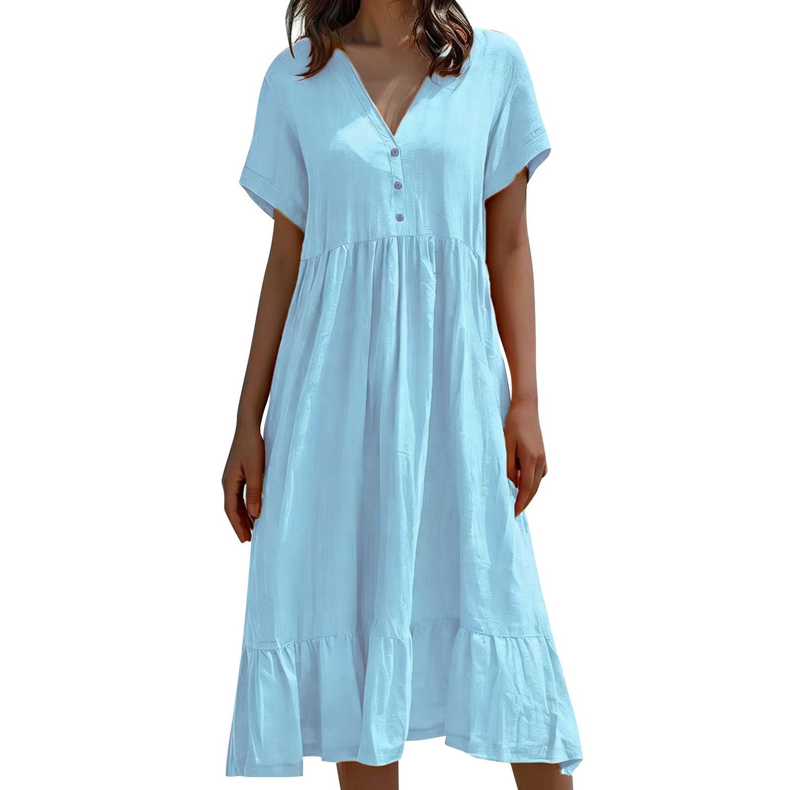 

Жіноча зимова флісова сукня з кишенями L синій