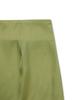 Michikoleondeonkosino Layered Satin Mini Skirt Olive Green