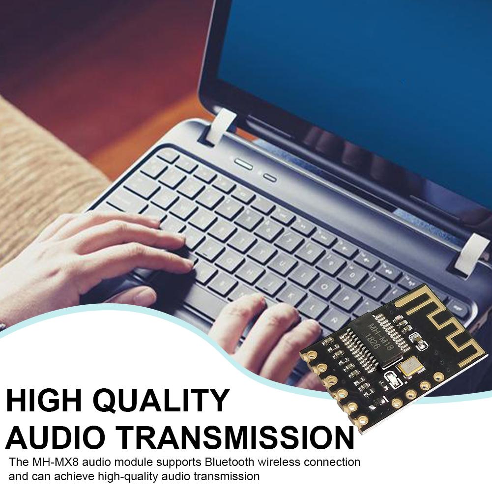 MH-MX8 MP3 Decoder Board M18 M28 M38 Bluetooth-Compatible 4.2 MP3 Wireless Audio Receiver Module DIY Refit Speaker