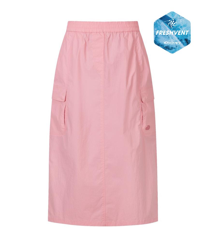DISCOVERY EXPEDITION Freshvent Women'S Cargo Skirt (L/Pink)
