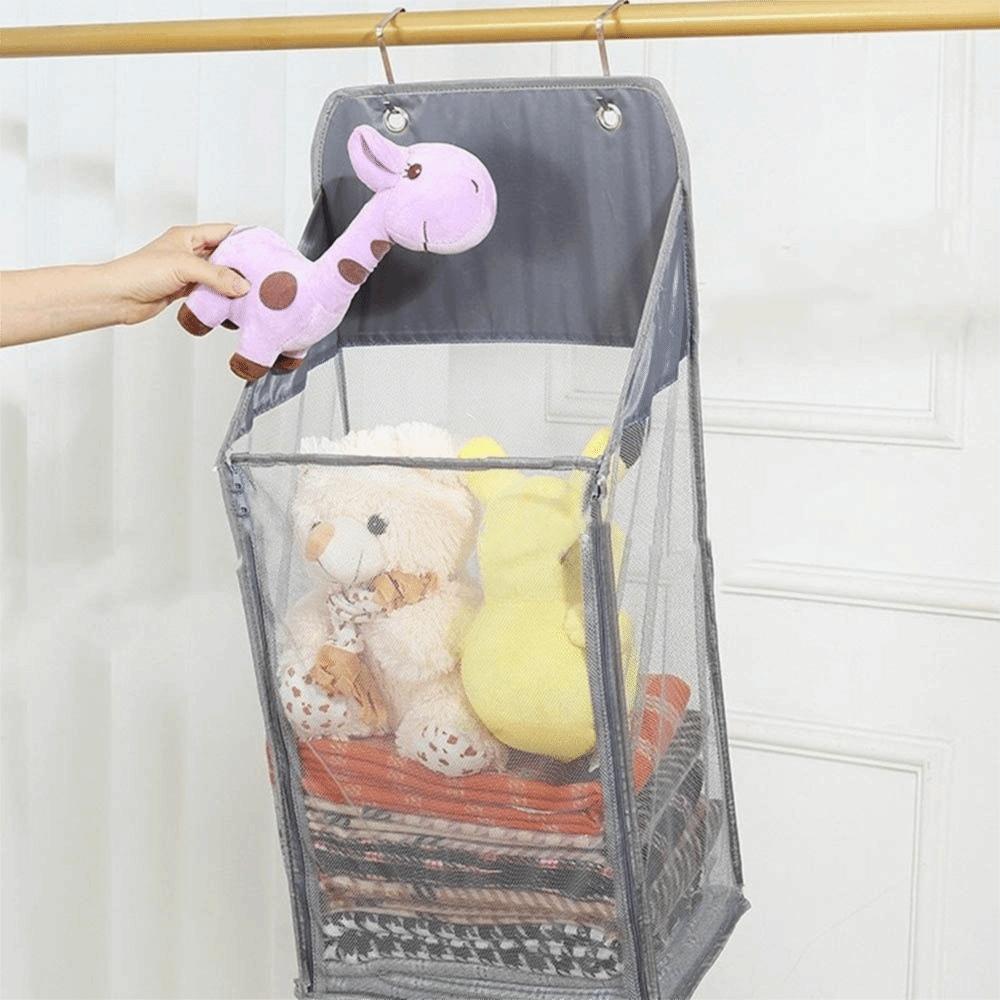 Foldable Over the Door Laundry Hamper Large Capacity Sundry Storage Bag  for Home