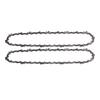 2Pcs 10 Inch Electric Chainsaw Chain Manganese Steel Mini Electric Chainsaw Chain