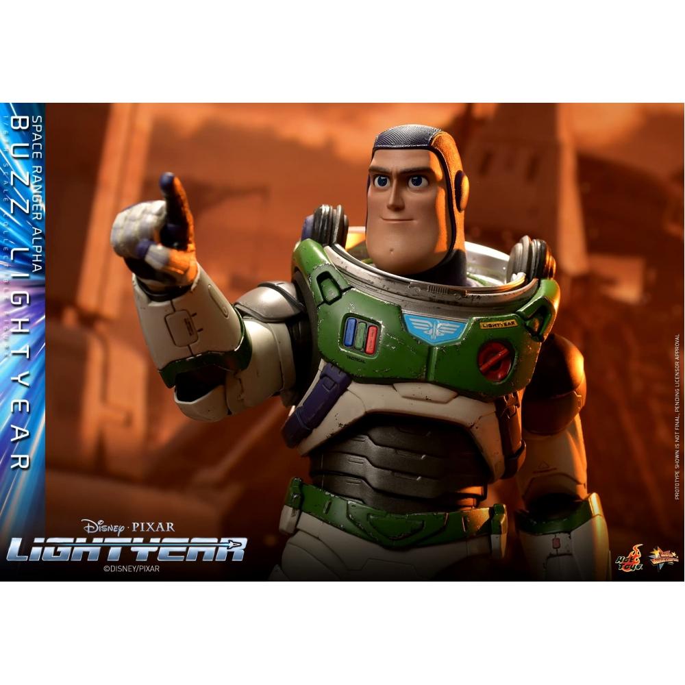 Movie Masterpiece Buzz Lightyear Buzz Lightyear (Space Ranger Alpha) 16 Scale Figure White Height Approx. 30 Cm