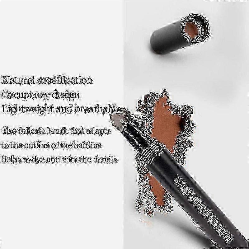 X Hairline Concealer Pen Control Hair Root Edge Blackening Instantly Cover Up Grey White Hair Natural