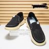 Men's Summer Breathable Slip-On Canvas Shoes - Casual, Fashionable, and Comfortable