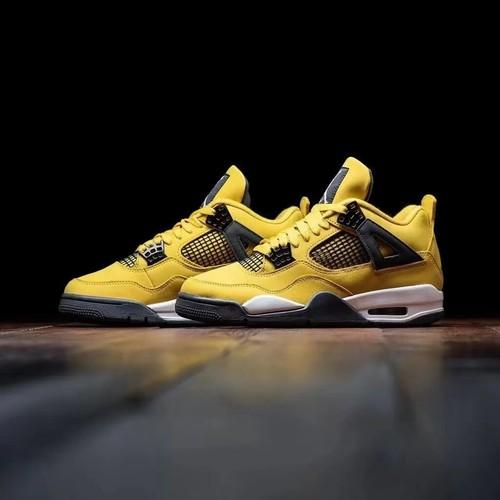 Air Jordan 4 Retro Mid Lightning Lightning YELLOW Men's ct8527-700