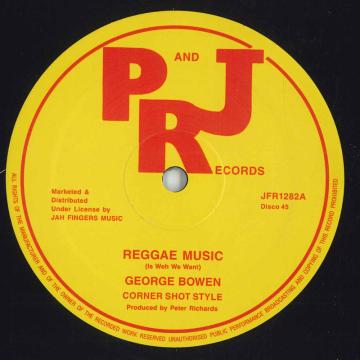 

12inch Record GEORGE BOWEN MOVEMENT RANKING TI Reggae Music Is Wah We Want Reg JFR1282 P And J UK 2026 UK Reggae Ska Dub