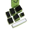 Matcha Green Gift Box Bow Ring Box Fashion Necklace Packaging Box  Luxury Packaging